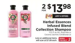 ShopRite Herbal Essences Infused Blend Collection Shampoo offer