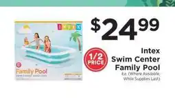 ShopRite Intex Swim Center Family Pool offer