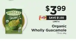 ShopRite Organic Wholly Guacamole offer
