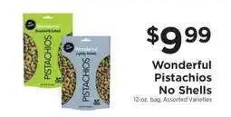 ShopRite Wonderful Pistachios No Shells offer