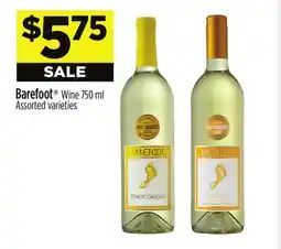 Dollar General Barefoot Wine offer