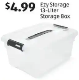 Aldi KIRKTON Ezy Storage 13-Liter Storage Box offer