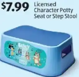 Aldi Licensed Character Potty Seat or Step Stool offer