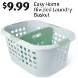 Aldi Easy Home Divided Laundry Basket offer