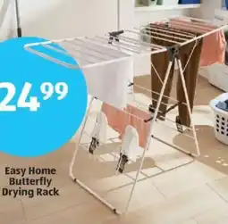 Aldi Easy Home Butterfly Drying Rack offer