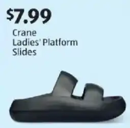 Aldi Crane Ladies' Platform Slides offer