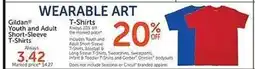 Hobby Lobby WEARABLE ART, GILDEN YOUTH AND ADULT SHORT-SLEEVE T-SHIRTS offer