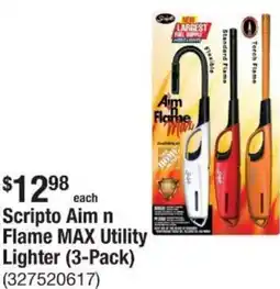 The Home Depot Scripto Aim n Flame MAX Utility Lighter (3-Pack) offer