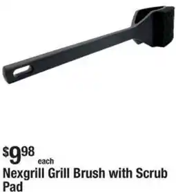 The Home Depot Nexgrill Grill Brush with Scrub Pad offer