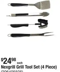 The Home Depot Nexgrill Grill Tool Set offer