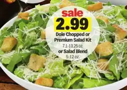 Meijer Dole Chopped or Premium Salad Kit or Salad Blend offer