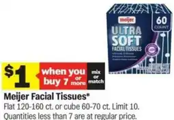 Meijer Meijer Facial Tissues offer