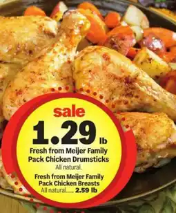 Meijer Fresh from Meijer Family Pack Chicken Drumsticks offer
