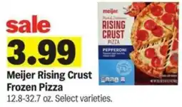 Meijer Meijer Rising Crust Frozen Pizza offer