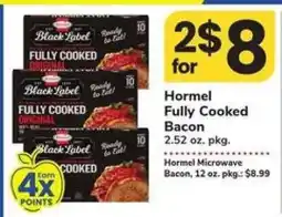 Safeway Hormel Fully Cooked Bacon offer