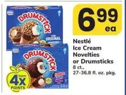 Safeway Nestlé Ice Cream Novelties or Drumsticks offer