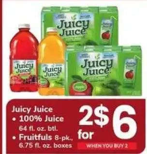 Safeway Juicy Juice offer