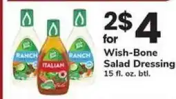 Safeway Wish-Bone Salad Dressing offer