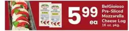 Safeway BelGioioso Pre-Sliced Mozzarella Cheese Log offer