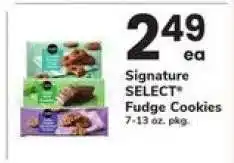 Safeway Signature SELECT Fudge Cookies offer
