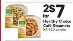 Safeway Healthy Choice Café Steamers offer