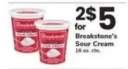 Safeway Breakstone's Sour Cream offer