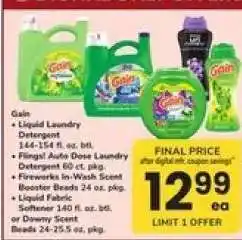 Safeway Gain Products offer