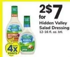 Safeway Hidden Valley Salad Dressing offer