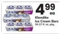 Safeway Klondike Ice Cream Bars offer