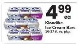 Safeway Klondike Ice Cream Bars offer