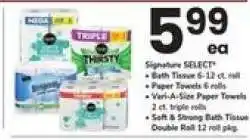 Safeway Signature Select offer