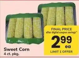 Safeway Sweet Corn offer