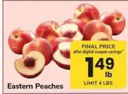 Safeway Eastern Peaches offer