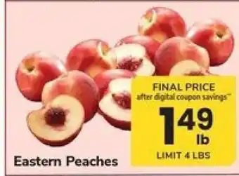 Safeway Eastern Peaches offer