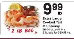 Safeway Extra Large Cooked Tail On Shrimp offer