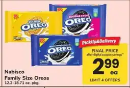 Safeway Nabisco Family Size Oreos offer