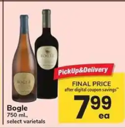 Safeway Bogle offer