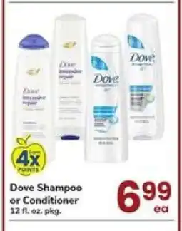 Safeway Dove Shampoo or Conditioner offer