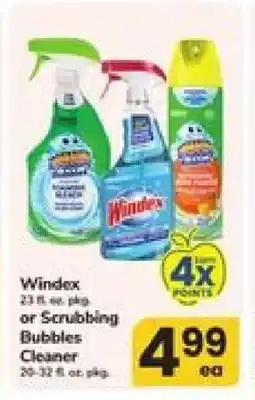 Safeway Windex or Scrubbing Bubbles Cleaner offer