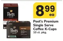 Safeway Peet’s Premium Single Serve Coffee K-Cups offer