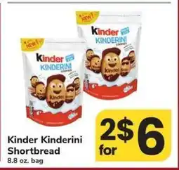 Safeway Kinder Kinderini Shortbread offer