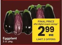 Safeway Eggplant offer