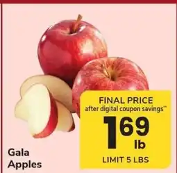Safeway Gala Apples offer