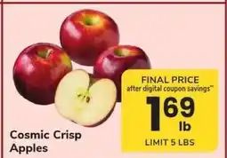 Safeway Cosmic Crisp Apples offer
