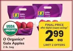 Safeway O Organics Gala Apples offer