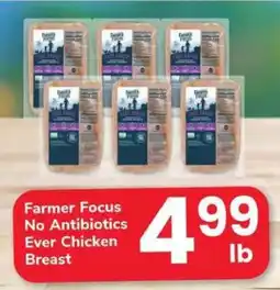 Safeway Farmer Focus No Antibiotics Ever Chicken Breast offer