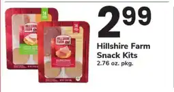 Safeway Hillshire Farm Snack Kits offer