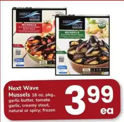 Safeway Next Wave Mussels offer