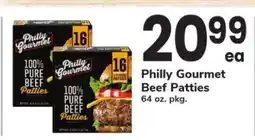 Safeway Philly Gourmet Beef Patties offer