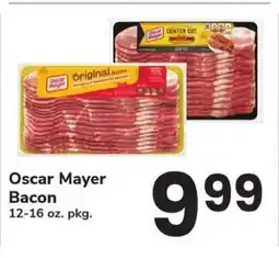 Safeway Oscar Mayer Bacon offer